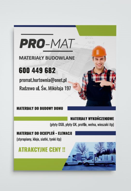 ULOTKI / PLAKATY / WIZYTOWKI