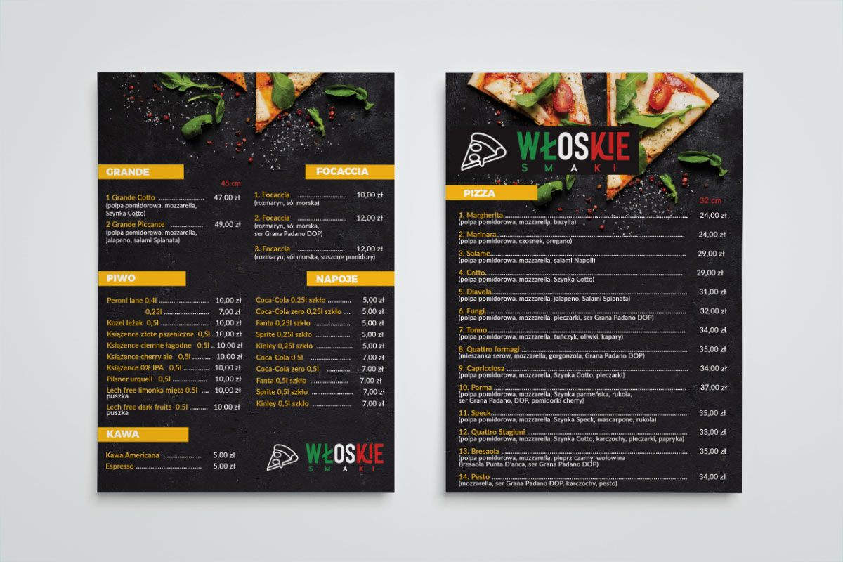 ULOTKI / PLAKATY / WIZYTOWKI